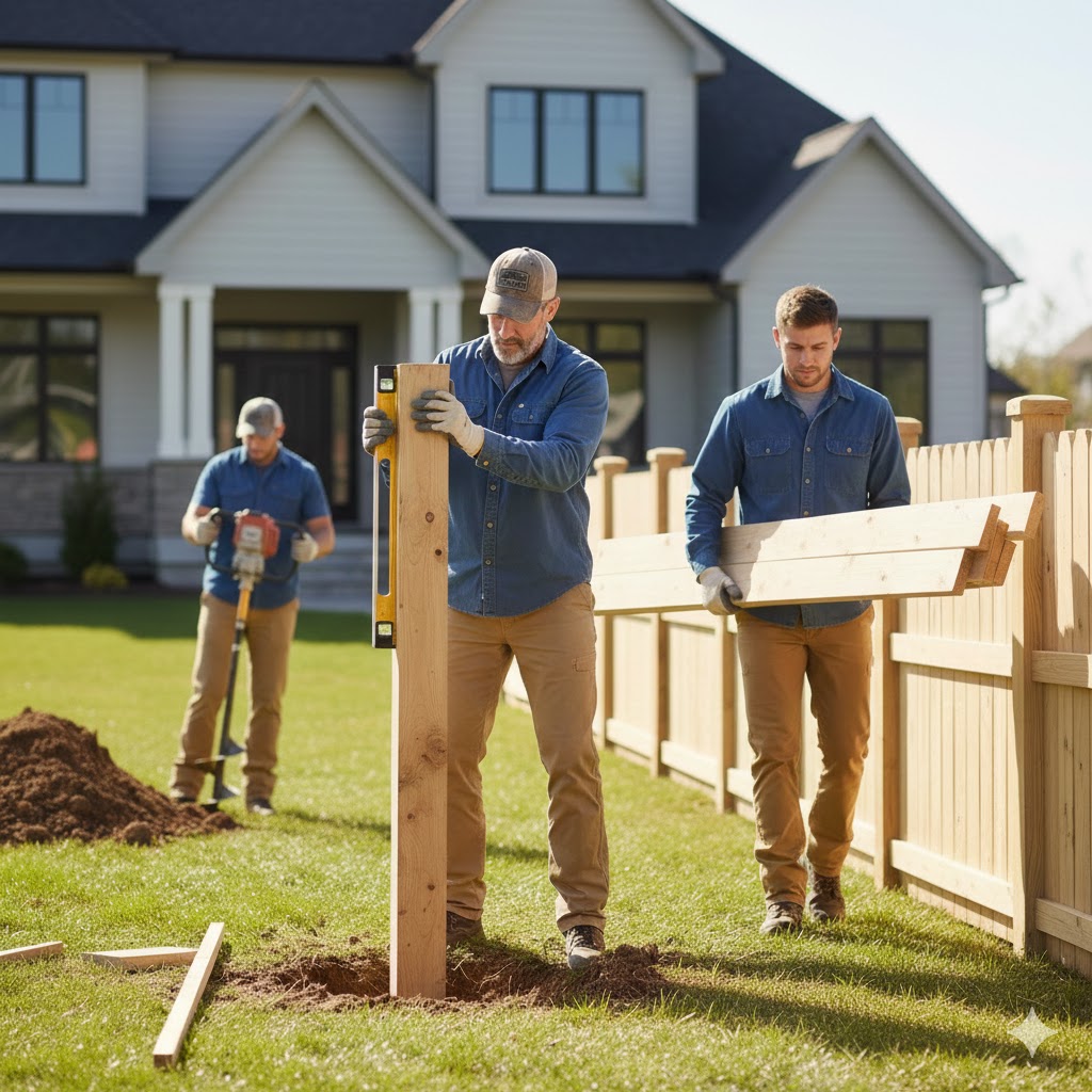 Fencing contractor